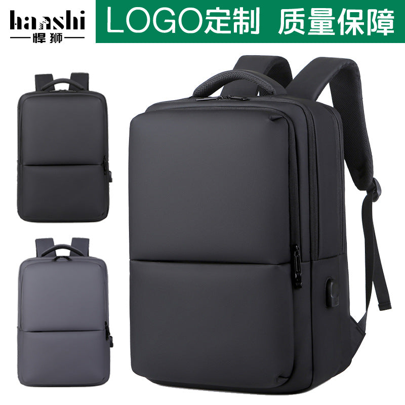 Business Men's Backpack High Sense Casual Fashion Women's Backpack Commuter Waterproof Computer Bag Travel Backpack School Bag
