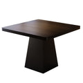 Second-hand style solid wood dining table square table round table tea table ash embossed small apartment normcore design dining table coffee table