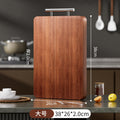 Wenge wood cutting board solid wood for home restaurant kitchen anti-mildew and antibacterial double-sided solid wood cutting board chopping board abrasion resistant