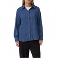 fashionpolo collar long sleevesshirt women's  spring new arrivalfashionelegant formal tops