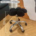 Bedroom high-looking dressing table stool new arrival popular makeup stool girl accessible luxury petal chair backrest fabric