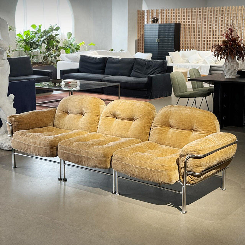 Medieval style lorch sofa designer lazy sofa chair steel armchair armchair