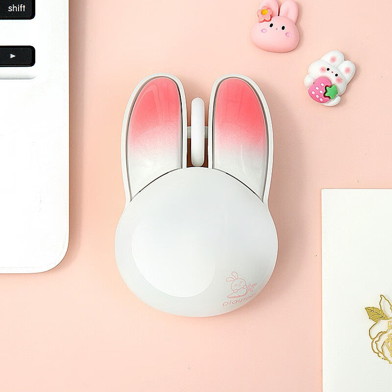 Mothanshou m6 bluetooth dual-mode wireless mouse, 2.4g silent rabbit office laptop mini mouse