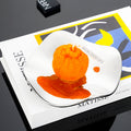 Instagrammable irregular tray - luxury ceramic ornament display & photo prop