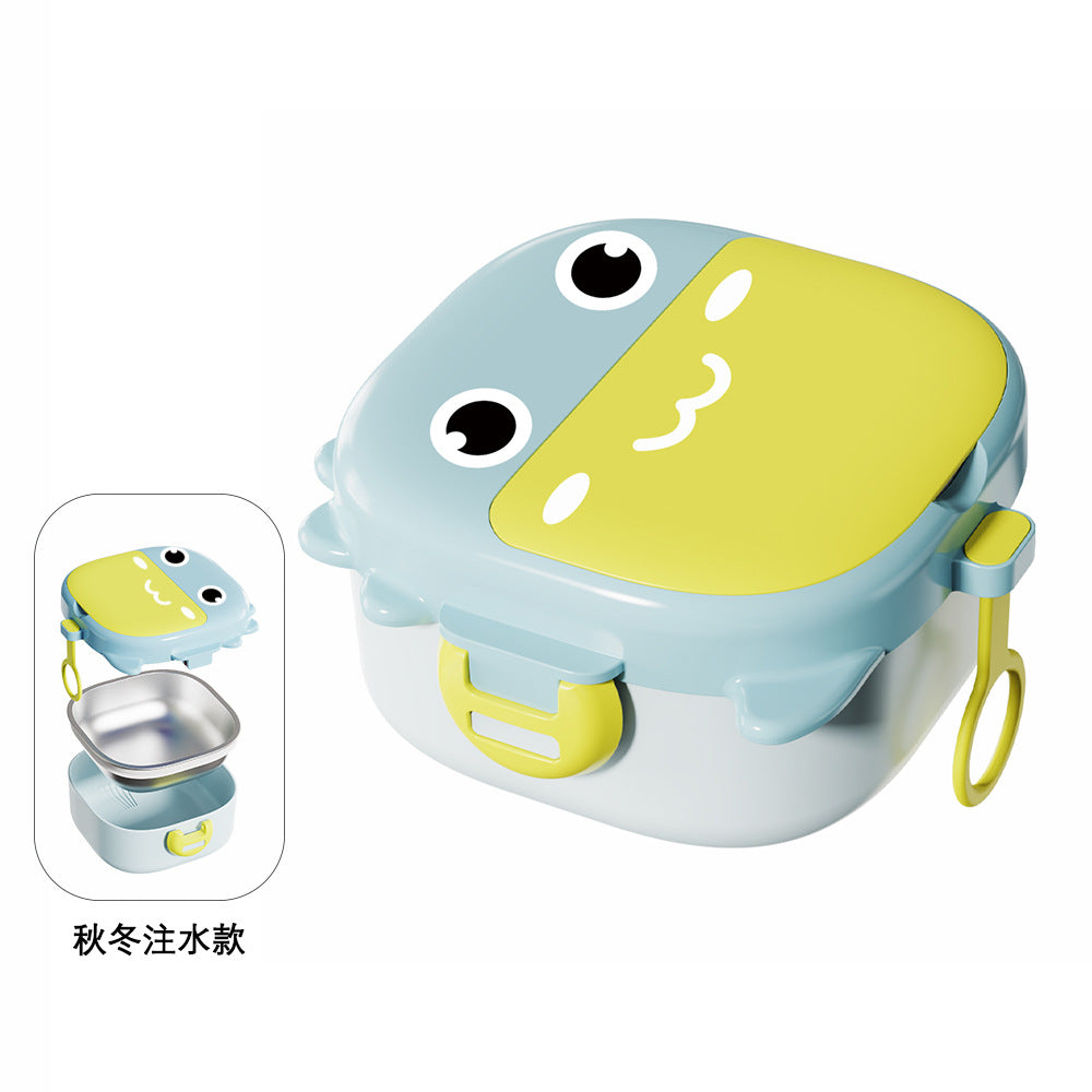Custom stainless steel baby food bowl, baby feeding bowl, insulated water bowl, detachable tableware set - wholesale supply
