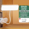 Eye-care desk lamp for studying and reading, rechargeable clip-on bedside lamp, bedroom dorm room lamp, office desk work light