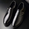 Men's leather shoes - soft leather, soft sole - business casual, work, security, dad shoes - wholesale & dropshipping available