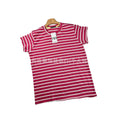 New women's short-sleeved t-shirt stripestopsin stock wholesalewomen's t-shirt wholesale short