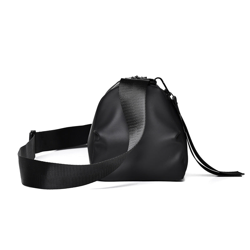 Crossbody bag men's casual simple European and American style trend large capacity shoulder bag Japanese trend casual men's bag