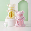 Baby cartoon cute thermometer - adorable bear design for bath water temperature measurement - safe for children's bathing