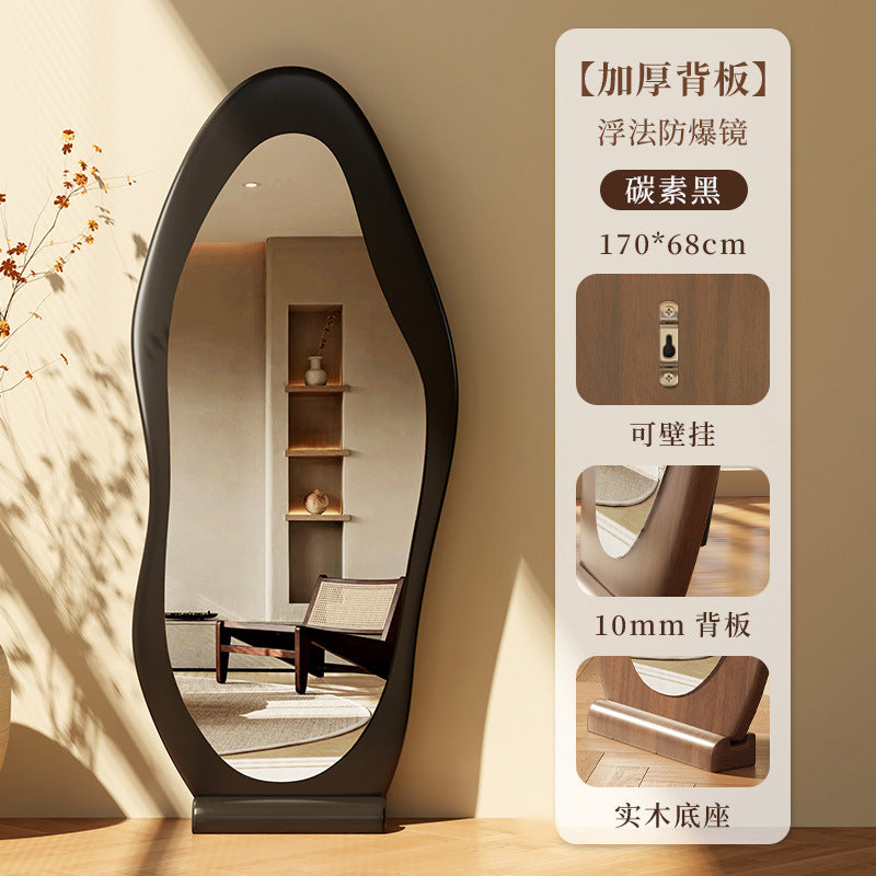 Used full-length mirror for home wall-mounted classic large mirror floor mirror wall-mounted classy dressing mirror bedroom fitting mirror
