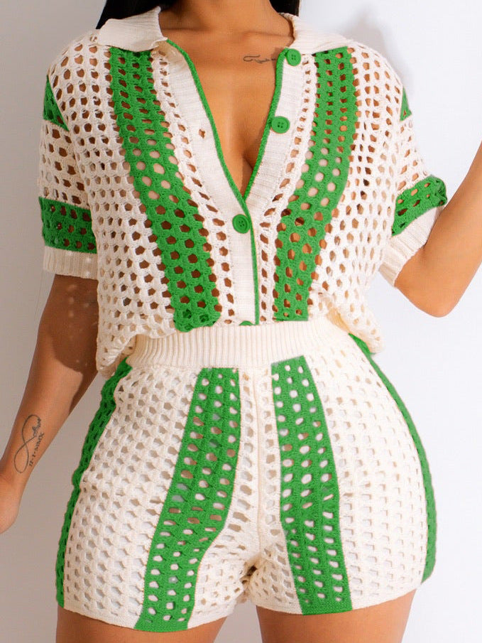 "vip exclusive" cross-border e-commerce source factory: european and american style women's knit striped sexy lingerie set