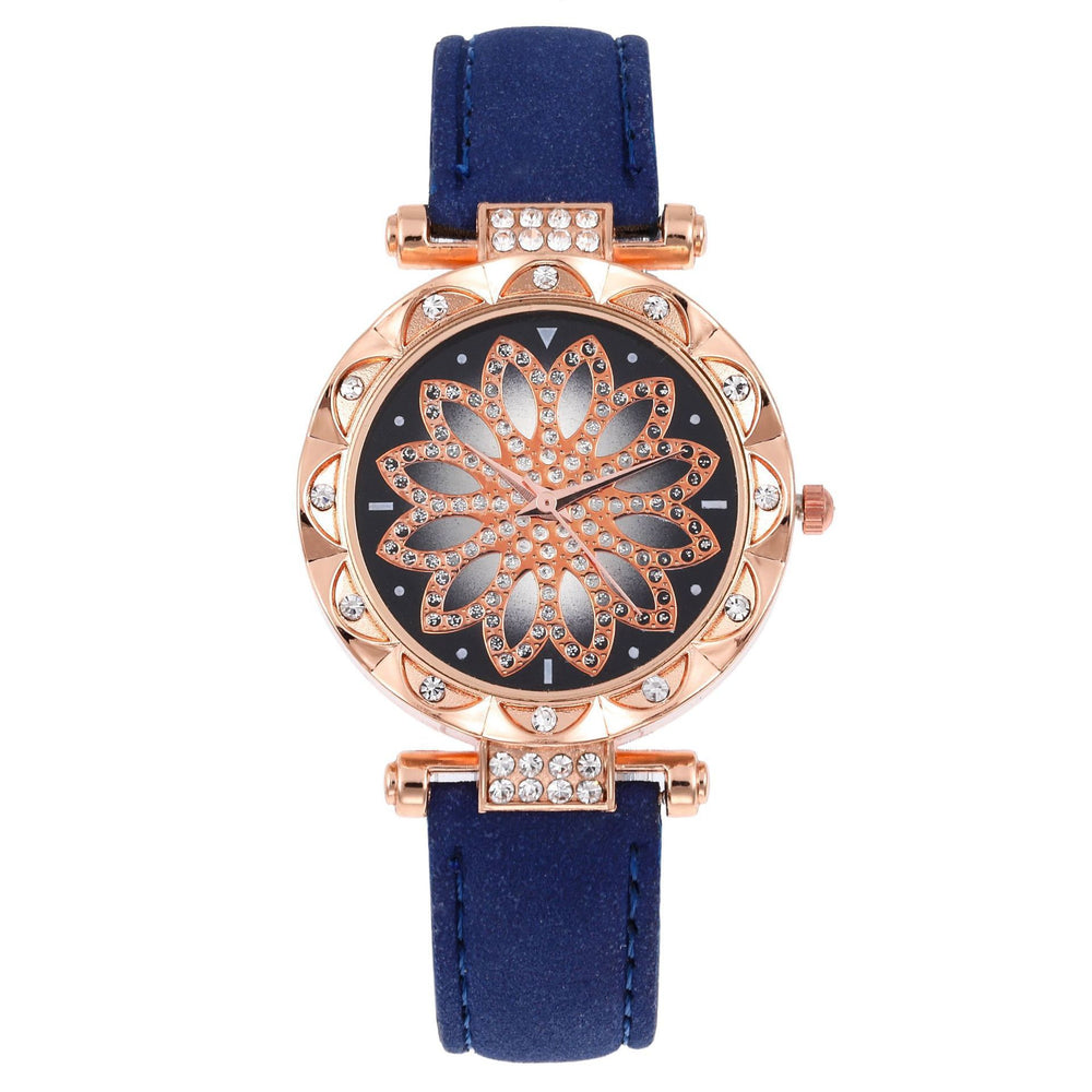 Wholesale watches from the manufacturer, women's watches, diamond-encrusted women's watches, casual frosted leather strap quartz watches, women's watches⌚kids