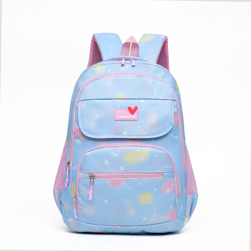 New schoolbag wholesale primary school backpack light spine protection large capacity cartoon backpack grade 3-6