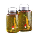 Special wine-making glass bottles and jars for home wine jars, food-grade green plums, bayberries, ginseng, empty bottles for wine-making