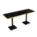 Coffee shop bar lounge table and chair set, pub, western restaurant, bbq, bubble tea shop sofa, retro casual dining booth