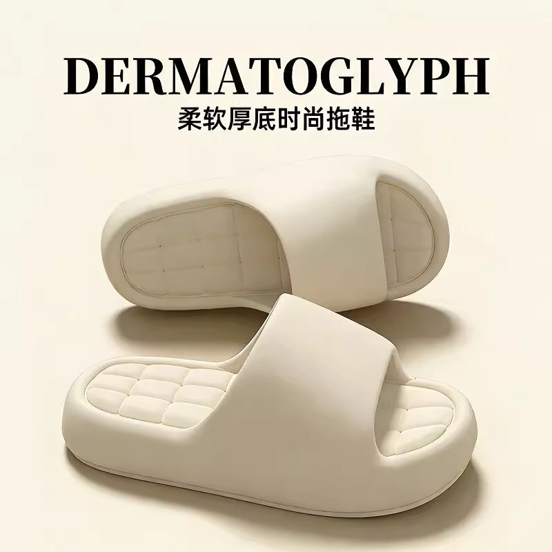 Slippers feel like shit for women, indoor home, summer, simple bathroom, non-slip bath, soft bottom, for homecouple slippers for men