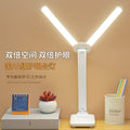 Modern minimalist foldable led desk lamp - eye protection reading light for kids, students, dorms - rechargeable usb desk lamp - gift