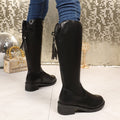 fall/winter new arrival: plus-size women's over-the-knee boots for cross-border e-commerce. size difference: 0.5. weight: 745g. dropshipping available for  and