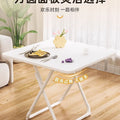 For homefoldable table small apartment table and chair combination simple dining table balcony dining table portable small round table stall square table