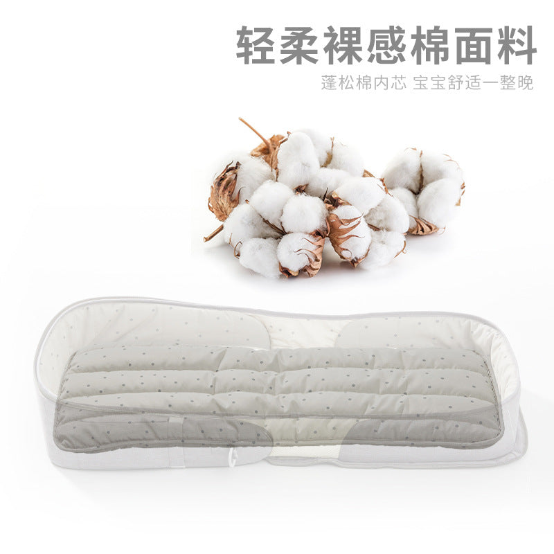 Baby crib newborn bed splicing large bed baby kids bed cradle bed foldable small bed newborn portable