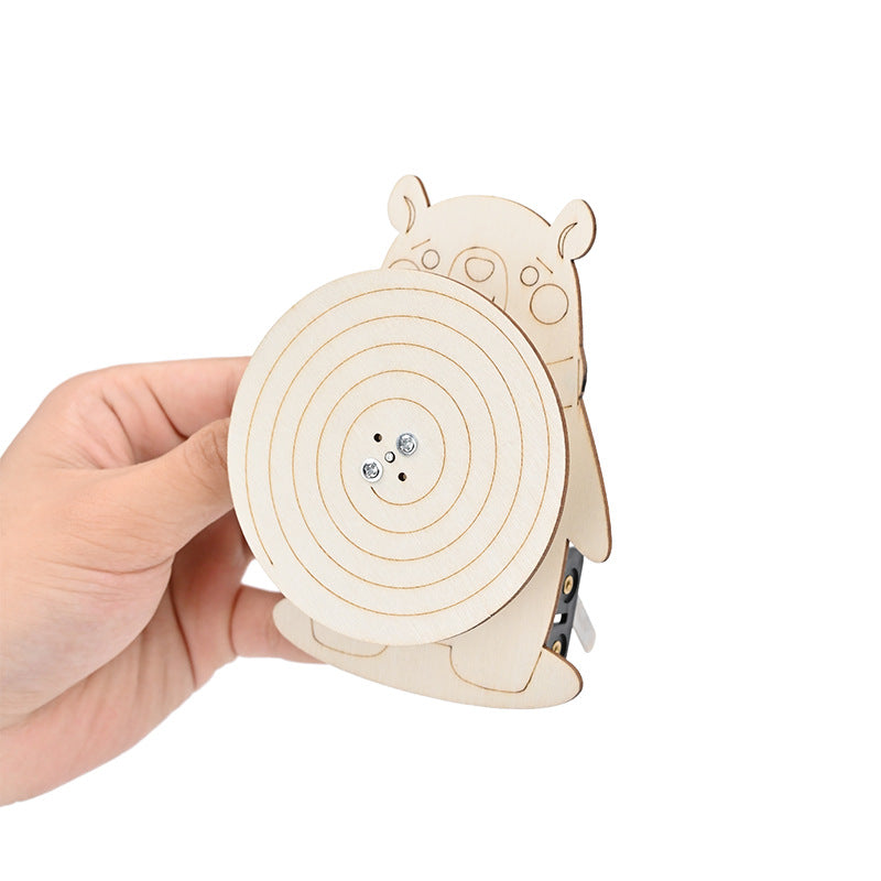 陀螺转盘 偏心震动原理科技小制作儿童steam物理科学实验认知材料