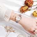 Tiktok trending women's watch: stylish, waterproof, minimalist, elegant, light luxury, unique, and new ins style