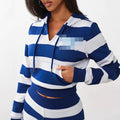 fashionfashion positioning offset printing embroideredshortssweatshirtstripessuit high-end sportswear suit women's brand name
