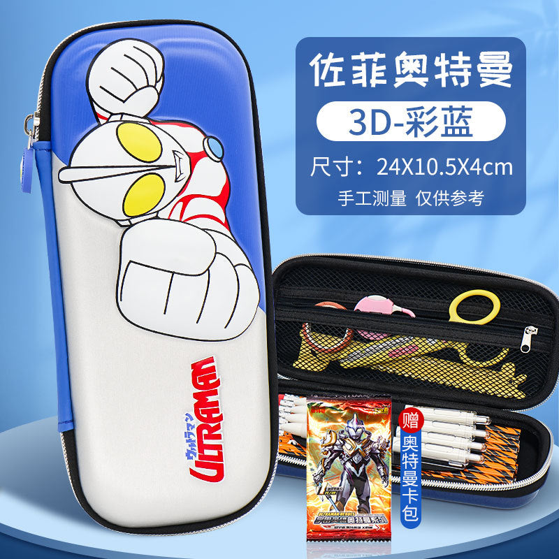 Special clearance stationery bag, primary school student stationery box, large-capacity pencil case, decompression cute cartoon children's pencil bag