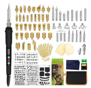 Soldering Iron Kit Set Tool Pen Pyrography Set