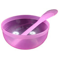 Beauty mask tool set #4: mask bowl + mixing spoon & spatula, makeup bowl, beauty supplies, spa mask mixing bowl set