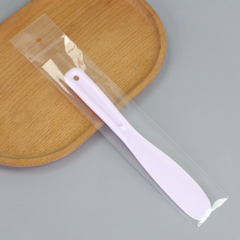 Large facial mask stick plastic beauty mask mixing stick scraper application stick body mask stick with packaging length 21cm