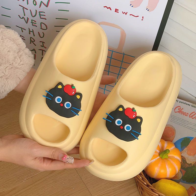 2025 new eva platform slippers: super comfy, cute, and perfect for students - wear them indoors, outdoors, or just lounge around in style! these premium cartoon slippers are a must-have