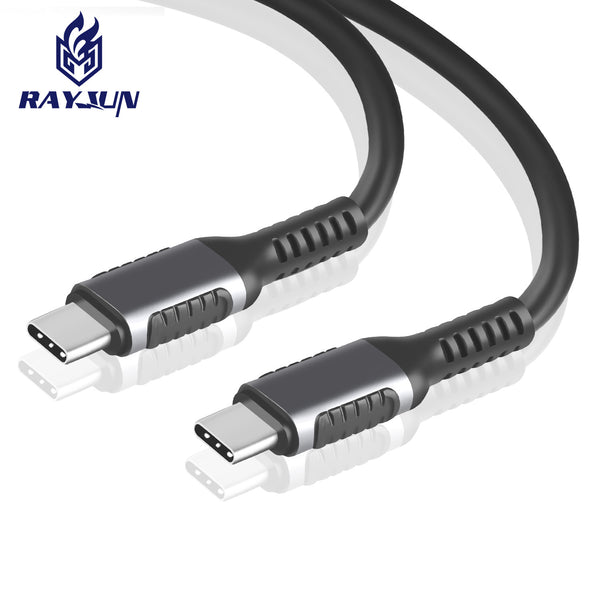 Typec double head data cable USB3.1 GEN2 straight elbow suitable for ipad mobile phone notebook tablet 4K60