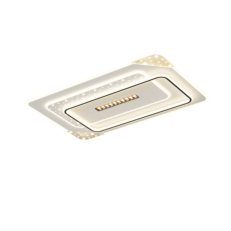 Zhongshan Lighting Living Room Ceiling Light Modern Simple Atmosphere 2024 New Lighting Whole House Package Combination