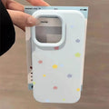 Macaron colorful little star print case for apple 17 pro max, girly iphone 18 soft case, 15