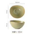 6inch bowl - kiln turns fruit green