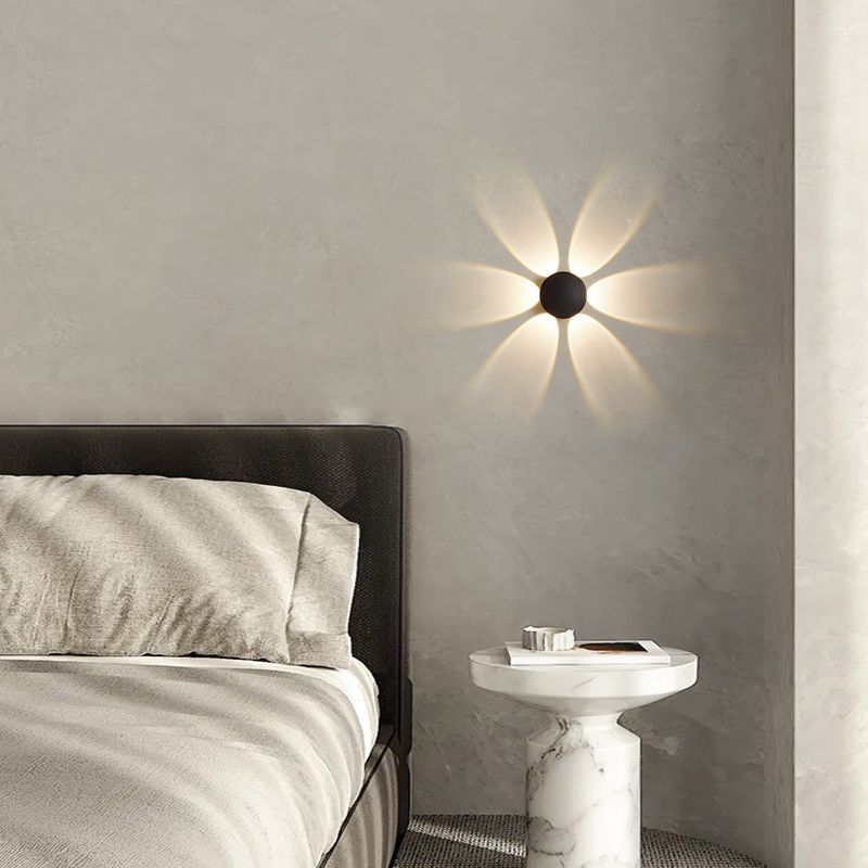 Minimalist wall sconce - nordic art living room background wall light - stairway, hallway, corridor wash wall lamp - creative bedroom bedside lamp