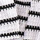 Children's clothing shein cross-border girl suit black and white stripes camisole + shorts