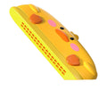 Silicone washable harmonica - beginner's toy, educational musical instrument, playable cartoon mini harmonica