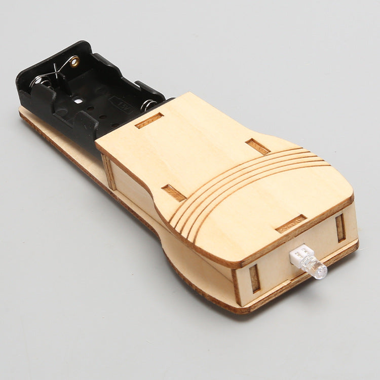 Frontier of science and education for children, simple flashlight technology, small production of primary school students, scientific experiment material package, stem teaching aids