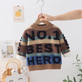 Kids' sweater  autumn/winter new collection: fleece-lined, extra thick knitwear for boys and girls