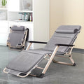 Recliner foldable lunch break single bed office backrest nap balcony for home lazy beach adult chair