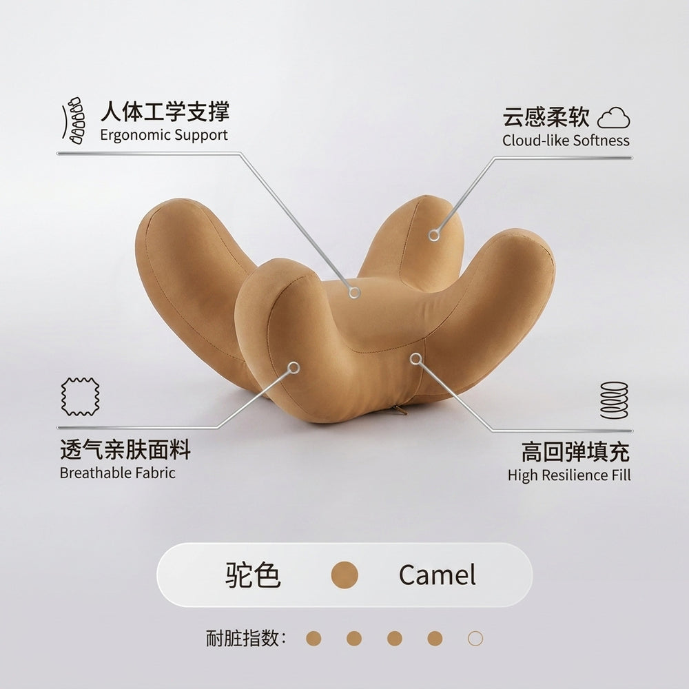 Neck massage pillow - home use, relieves shoulder and neck pressure, beauty pillow, neck support, gravity acupressure cervical pillow, body pillow core