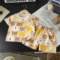 Summer children's cotton silk short-sleeve set: boys' loungewear, girls' cotton silk pajamas, baby air conditioning suit, wholesale children's clothing