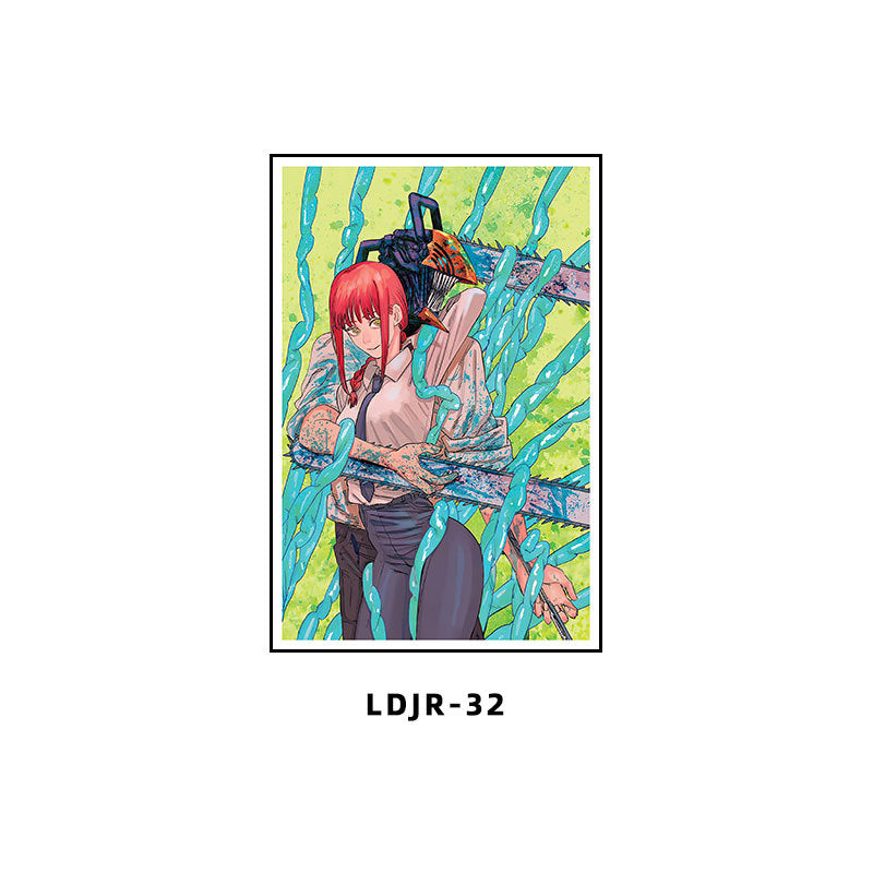 Chainsaw Man Decorative Painting Dianji Hayakawa Autumn Chainsaw Man Poster Hanging Painting E-sports Room Bedroom Anime Second Dimensional Mural