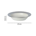 10inch sesame gold-silver edge