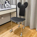 Mickey mouse cartoon chair makeup stool - home backrest vanity chair for girls' bedroom dressing table - mid-century designer style