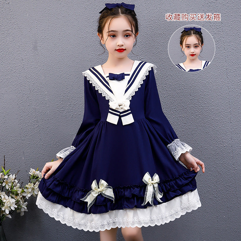 Ready-to-ship wholesale lolita dresses for girls,  new style, trendy red birthday tutu dress, baby girl lolita dress