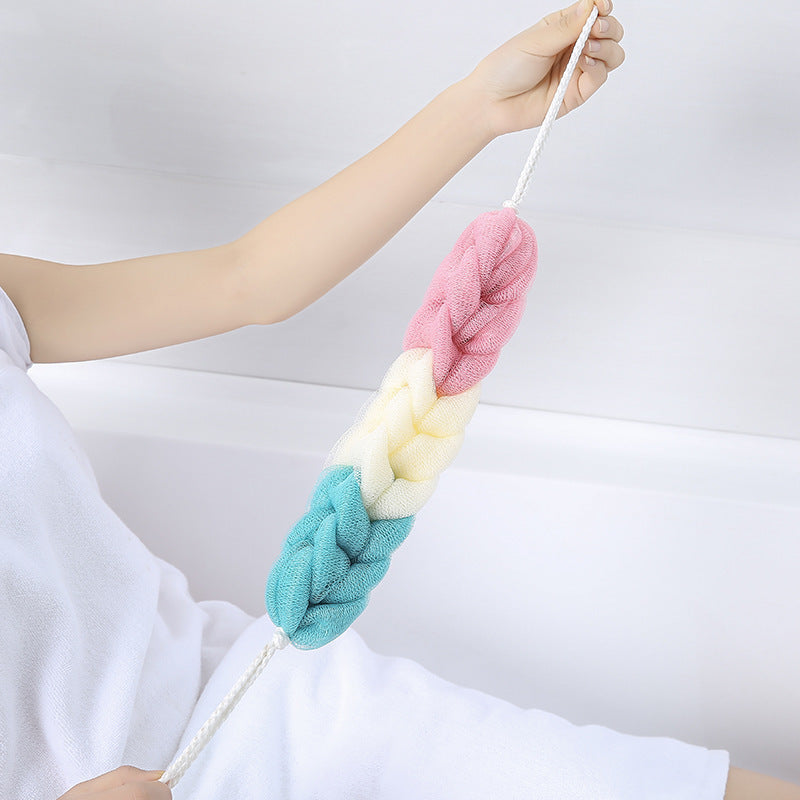 Bath Ball Long Strip Bath Strip Rub Bath Towel Adult Rub Back Bath Towel Strong Pull Back Strip Rub Mud Bath Wipe